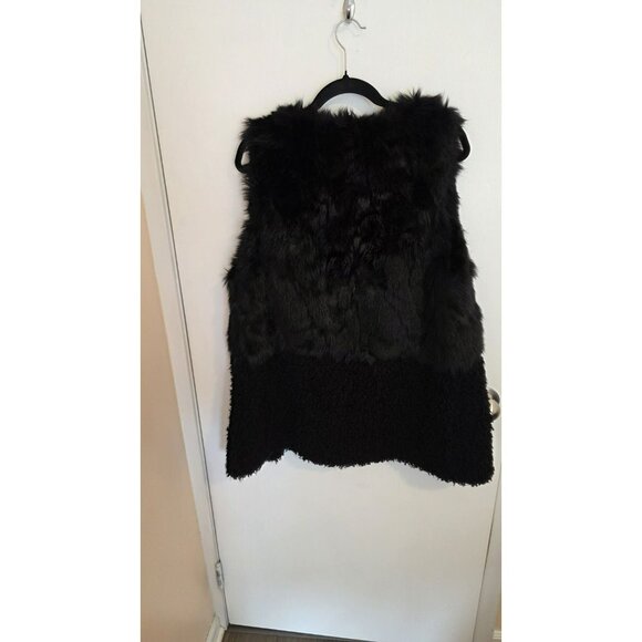 Hinge Vest Designed In Seattle Faux Fur One Size Mob Wife Old Money Maximalist - Picture 2 of 7
